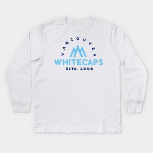 Vancouver Whitecaaaaps FC Kids Long Sleeve T-Shirt